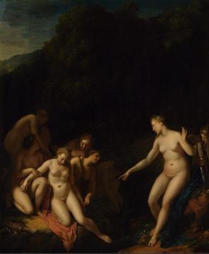 Adriaen van der Werff, Diana en Calisto (1704). Collectie Museum Boijmans Van Beuningen, Rotterdam.