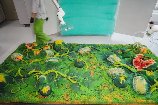 Piero Gilardi, Natura Morta (1967). Collectie Museum Boijmans Van Beuningen, Rotterdam / Fotografie: Denzel Feurich