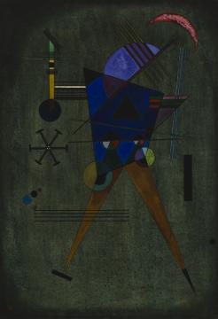 Wassily Kandinsky, Schwarzes Dreieck, 1925. Purchase 1964