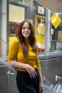 Anne-Marije, cultuurcoach Accent Praktijkonderwijs Hoogvliet