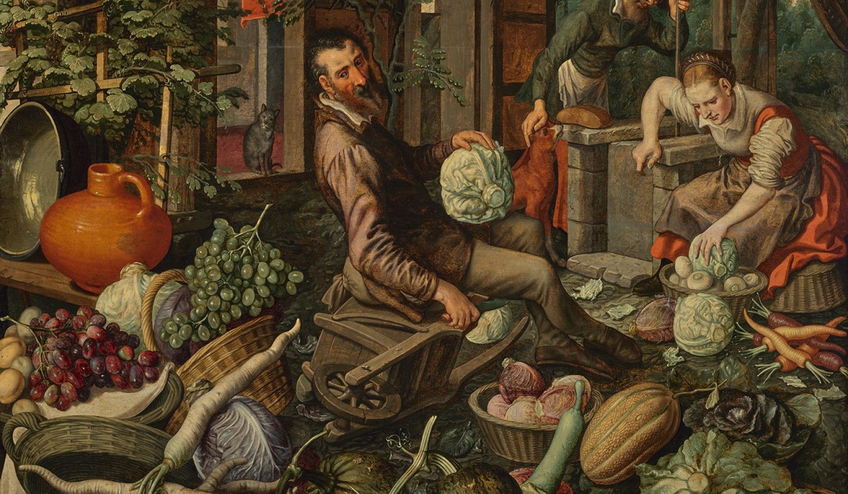 After the Harvest, Pieter Aertsen, 1567-1569, acquired with the collection of D.G. van Beuningen 1958