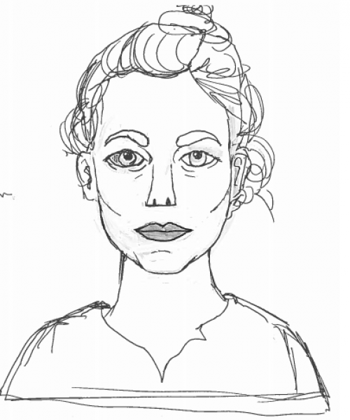 Nora Leijen, decorative arts and design registrar. Nora examines, assesses and measures the lace, checks the data and takes photographs.