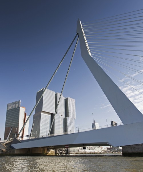 Erasmus Bridge (1996).