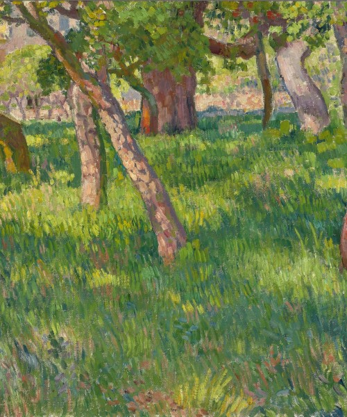 Théo van Rysselberghe, Chênes lièges (Kurkeiken), 1918, collectie Museum Boijmans Van Beuningen, Rotterdam