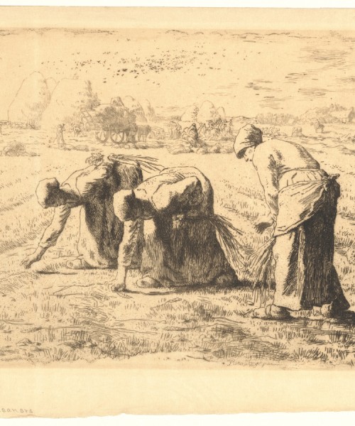 Jean-François Millet, Les glaneuses, c. 1855-1856, collection Museum Boijmans Van Beuningen, Rotterdam. Donation dr. A.J. Domela Nieuwenhuis, 1923