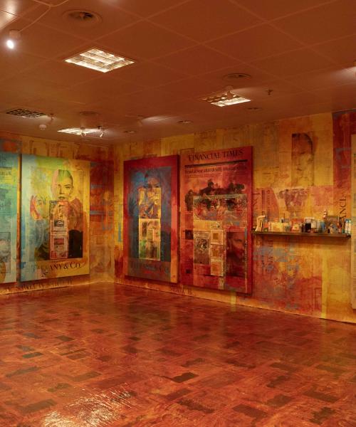 Mandy El-Sayegh Body Promise installation view Art Basel Parcours 2024