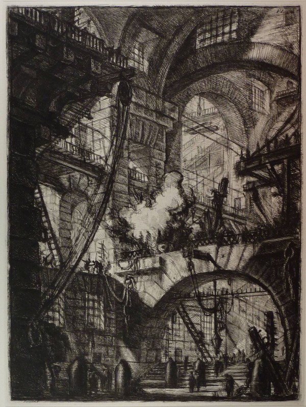Het rokende vuur - Piranesi