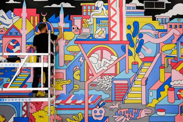 Muurschildering als afspiegeling van de wijk