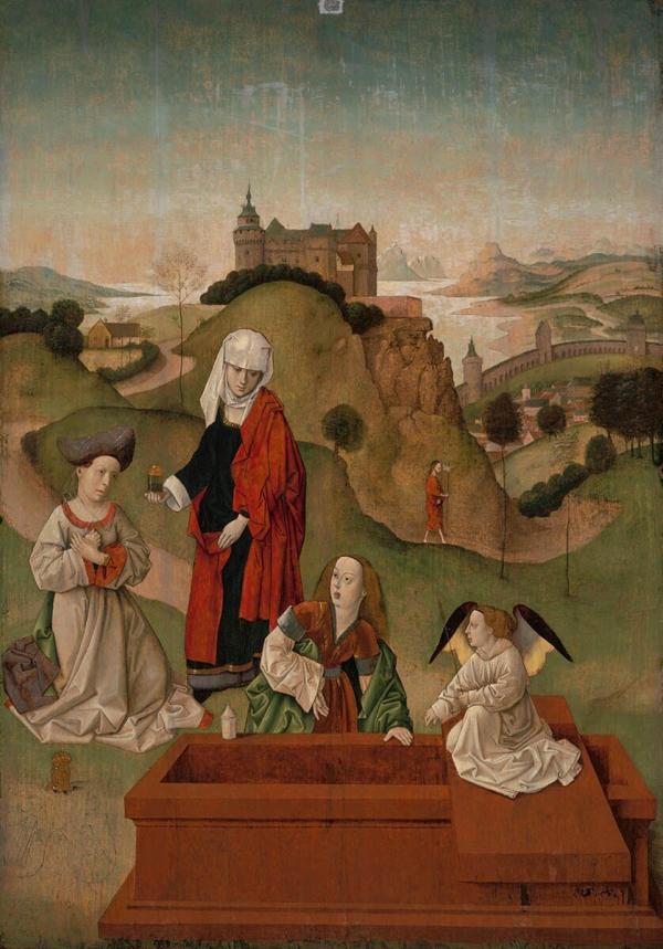 Anonymus, The Three Marys at the Tomb